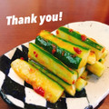マイポ☆'s cooksnap of when they made きゅうりと豆板醤和え.