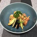 クックKI1TP0☆'s cooksnap of when they made トリムネ唐揚げミョウガ大葉だれ.