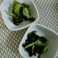 クックXX837M☆'s cooksnap of when they made セロリと若芽の酢の物.