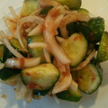 クックD4LCV2☆'s cooksnap of when they made 新玉ねぎときゅうりの梅肉おかか和え.