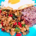Cook★Robin's cooksnap of when they made ナス入りガパオライス.