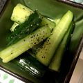 クックU831LK☆'s cooksnap of when they made ごま塩きゅうり.
