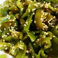 あゆゆガーナ's cooksnap of when they made 火を使わないで☆ピーマンの簡単ナムル.
