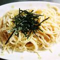ひらゎみ's cooksnap of when they made 混ぜるだけ！簡単！タラコのクリームパスタ.