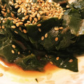 todachima's cooksnap of when they made つるむらさきの胡麻炒め.