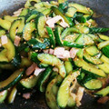 ユウケンジャー's cooksnap of when they made 簡単★大量消費！きゅうりの胡麻味噌炒め.