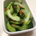 azbjbn's cooksnap of when they made お酒が進む♪セロリときゅうりの浅漬け.