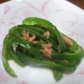 ジョングレ's cooksnap of when they made お弁当にもう１品！レンジで甘辛ピーマン.