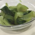 朝食当番's cooksnap of when they made チンゲン菜のごま油和え.