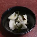 Kawwwna's cooksnap of when they made かぶの浅漬け.