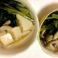 クック3HWKL2☆'s cooksnap of when they made 小松菜と しめじ の煮浸し☆簡単5分.