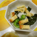 夢夢555's cooksnap of when they made 菜の花とあぶりうす揚げのみぞれ酢あえ♪.