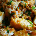 クック64OY6U☆'s cooksnap of when they made 豚コマと厚揚げの人参ミゾレの肉味噌生姜炒.