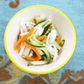 mmameco's cooksnap of when they made 新玉ねぎとビタミン大根の酢漬け.