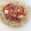 Tomotabi's cooksnap of when they made 超簡単超短時間イタリアン風トマトそうめん.