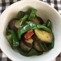 erioerio's cooksnap of when they made 夏の定番！茄子とピーマンのピリ辛炒め.