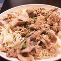 独り身竹蔵's cooksnap of when they made 胡麻香る！豚肉と大根おろしのぶっかけ素麺.