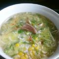 のほほんぺんぎん's cooksnap of when they made みそコーンバター冷や汁.
