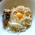 栞zzZ's cooksnap of when they made 油そば風ピリ辛スタミナ和え麺.