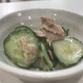 朝食当番's cooksnap of when they made お弁当シリーズ きゅうりのシーチキン和え.
