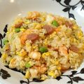 sanychang's cooksnap of when they made パッと炒めるだけ‼ピラフ風エビチャーハン.
