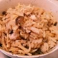 westerly's cooksnap of when they made たけのこきのこ鶏炊き込みごはん.