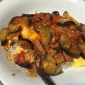 小石川あや's cooksnap of when they made 【簡単】トマトとナスのヘルシーあんかけ丼.