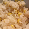 yu1ash's cooksnap of when they made 芯で取っただしで、とうもろこしご飯!.