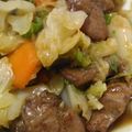 クック05TB1E☆'s cooksnap of when they made 簡単な貧血予防レバーとキャベツ炒めて.
