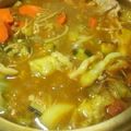 のほほんぺんぎん's cooksnap of when they made きのこたっぷりスープカレー鍋.