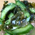 ヒノトリ☆'s cooksnap of when they made 水っぽくない♪ワカメときゅうりのナムル♪.