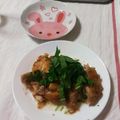 えりりんちゃん♡'s cooksnap of when they made 鶏もも肉のおろしステーキ★ぽん酢で.