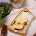 choco831's cooksnap of when they made ミルキー♡トースト.