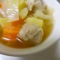 そらてんママ's cooksnap of when they made 冷凍シュウマイで簡単ボリュームスープ.