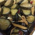 黒チワワ's cooksnap of when they made 干し野菜風、キュウリのキューちゃん555.