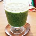 ぷーゆい's cooksnap of when they made 朝食に！小松菜とパインの甘酒スムージー.