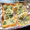 Ayano❥❥'s cooksnap of when they made 簡単激ウマ！油揚げのネギピザ.