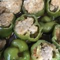 ふわぽん's cooksnap of when they made 苦くない！究極のピーマンの肉詰め・レンジ.