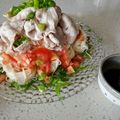 misamisaz's cooksnap of when they made ぶしゃらめん（豚しゃぶサラダそうめん）.