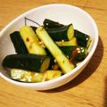 ぽんたＵ＾ェ＾Ｕ's cooksnap of when they made 【簡単】やみつきキュウリ【ピリ辛】.