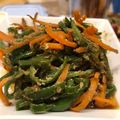 kotaro2's cooksnap of when they made 簡単！ピーマンと人参の胡麻和え.