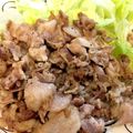 MACパパ's cooksnap of when they made 簡単！豚バラの黒胡椒焼き.