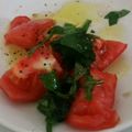 しまかいゆうあん's cooksnap of when they made トマトとバジルの☆フレッシュ☆サラダ.