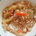 HIRIAlove's cooksnap of when they made 鳥挽き肉と白菜の中華炒め.