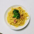 ﾏｲﾏｲ727's cooksnap of when they made 生クリームなしで簡単濃厚！カルボナーラ.