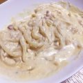 ウミイロ's cooksnap of when they made 簡単カルボナーラうどん.