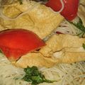 azuki1963's cooksnap of when they made 冷しゃぶトマトそうめん.