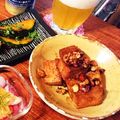 Meguminomy's cooksnap of when they made 厚揚げのナッツ炒め.