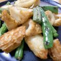 あずきいの's cooksnap of when they made インゲンとちくわの胡麻味噌マヨあえ☆.