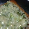 ☆shizu's cooksnap of when they made ネギしらすトースト.